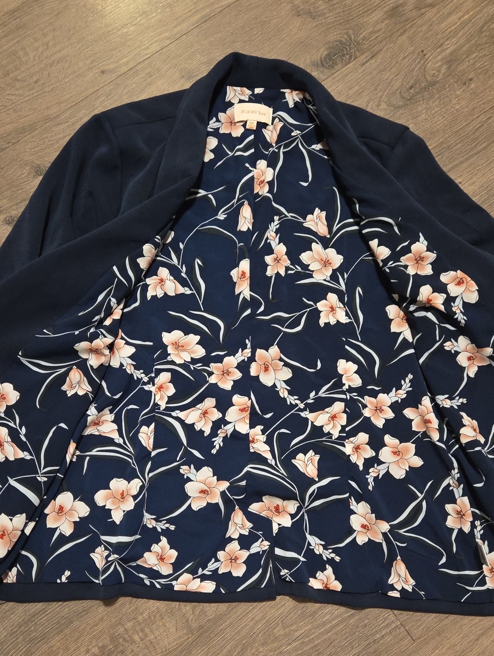 Skies Are Blue Modal Blend Open Front Blazer - Picture 8 of 11